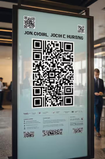 cartao de visita qr code