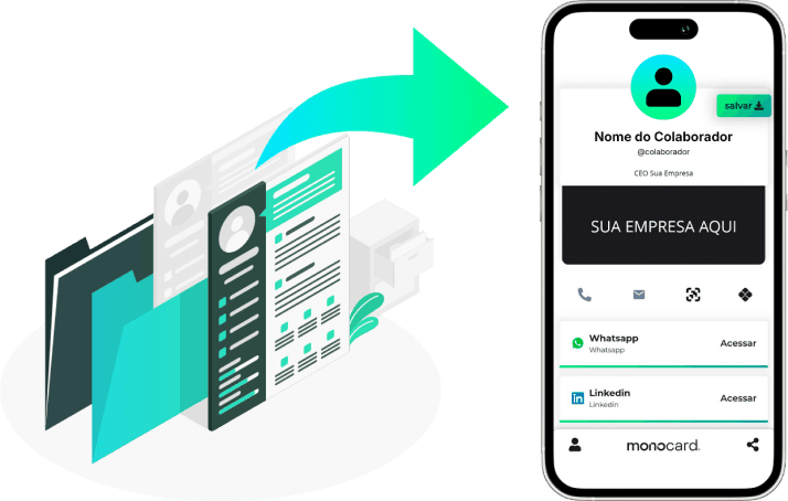 Integração em massa de colaboradores com a Monocard