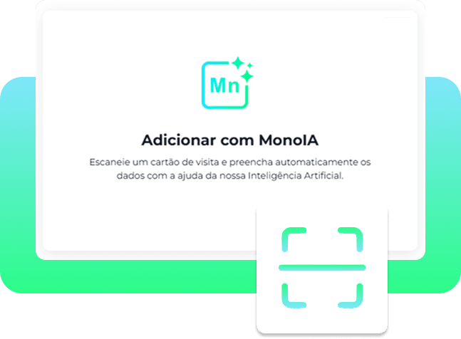 coletor de dados mono ai scanner de crachas para eventos scanner de cartão de visita com ia