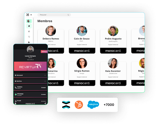 Monocard para empresas y equipos